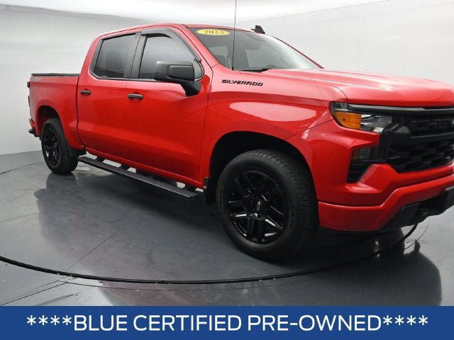 Used 2023 Chevrolet Silverado 1500 Custom w/ LPO, Dark Essentials Package AWD/4WD image 2
