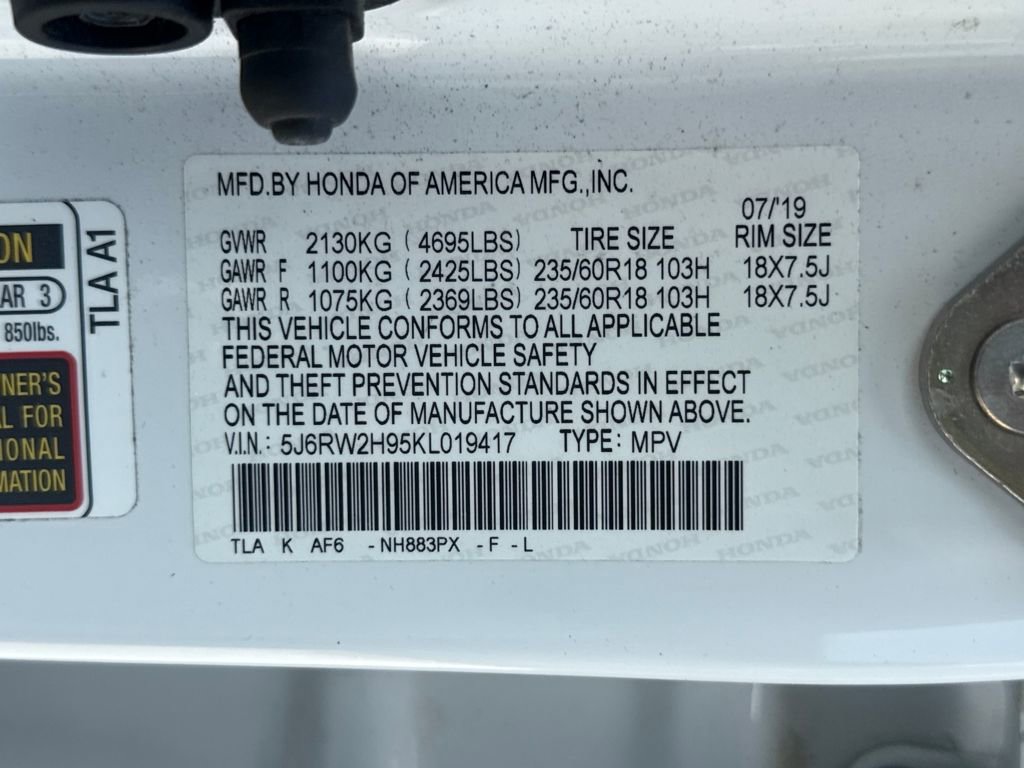 Used 2019 Honda CR-V Touring image 30