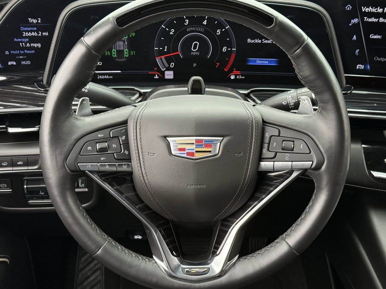 Used 2023 Cadillac Escalade ESV V w/ LPO, ONYX Package image 12