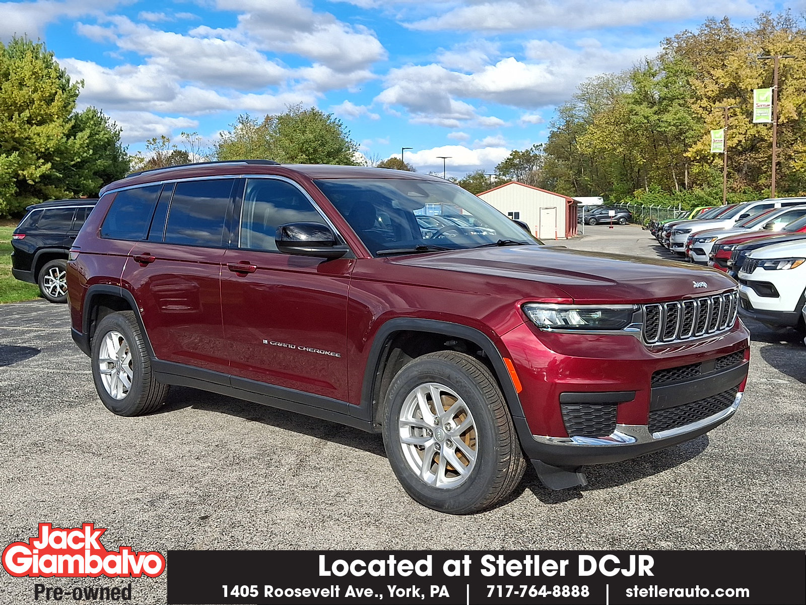 Certified 2021 Jeep Grand Cherokee L Laredo w/ Luxury Tech Group I
