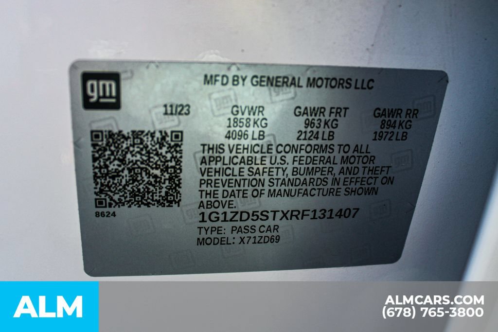 Used 2024 Chevrolet Malibu LT FWD image 37