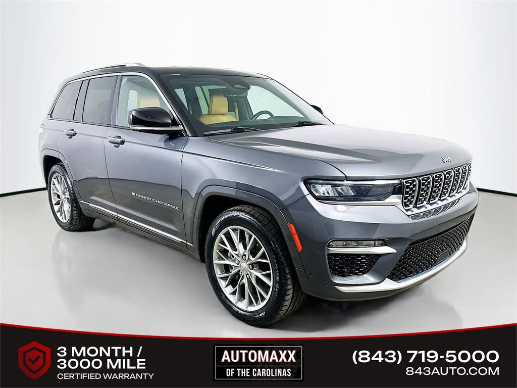 Used 2022 Jeep Grand Cherokee Summit w/ Luxury Tech Group V