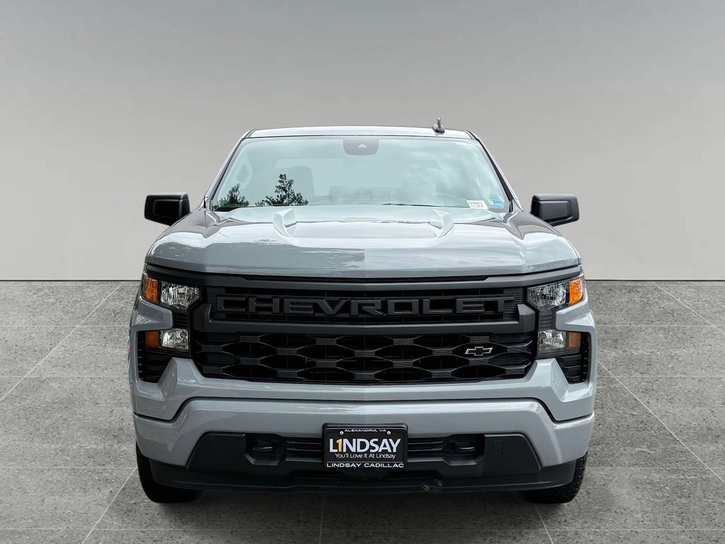Used 2024 Chevrolet Silverado 1500 Custom w/ Turbomax Blackout Package AWD/4WD image 8