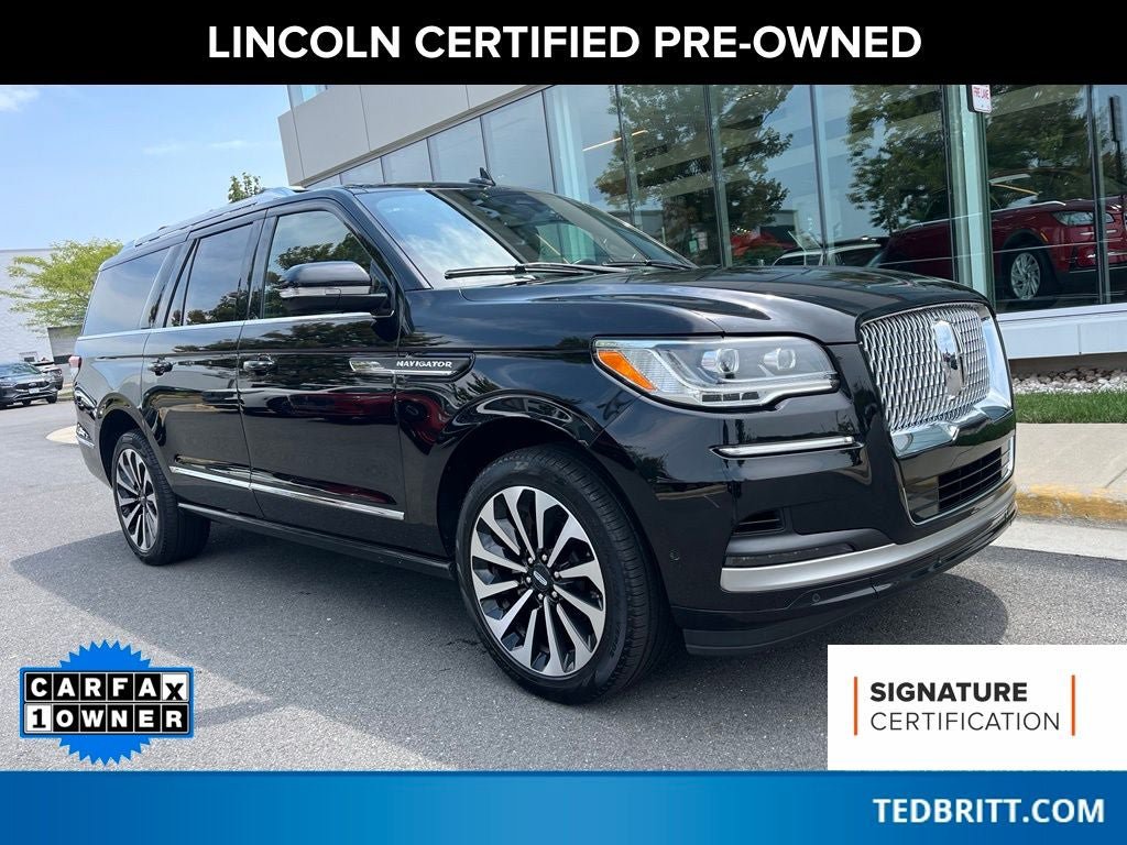 Certified 2023 Lincoln Navigator L Reserve