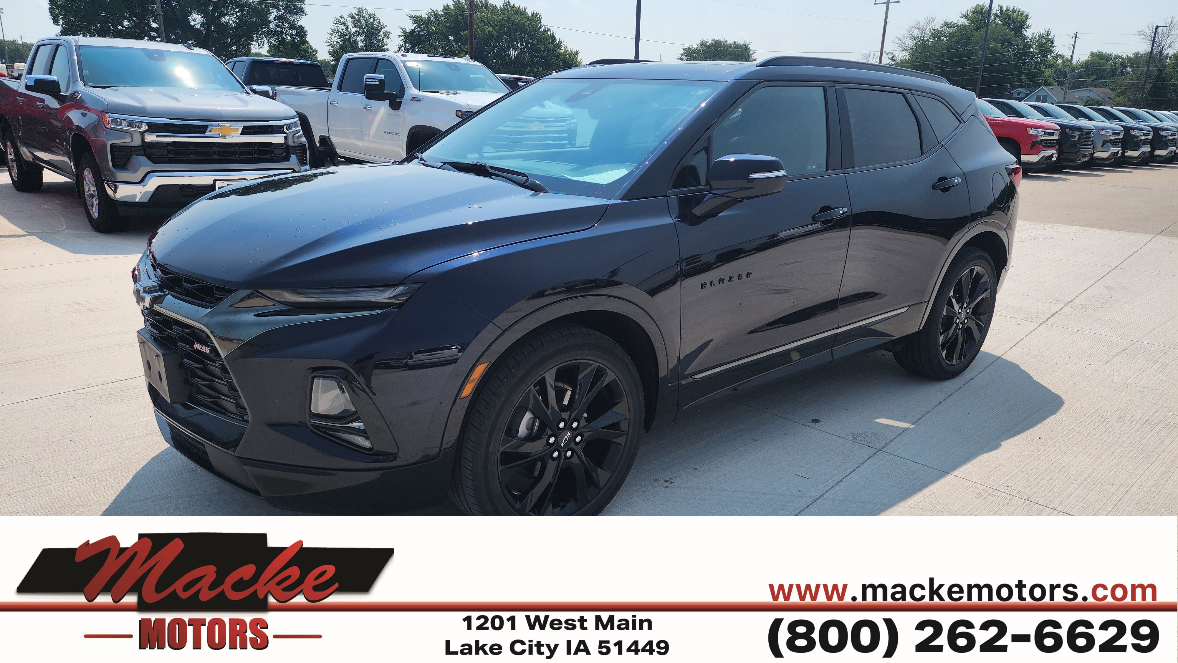 Certified 2020 Chevrolet Blazer RS