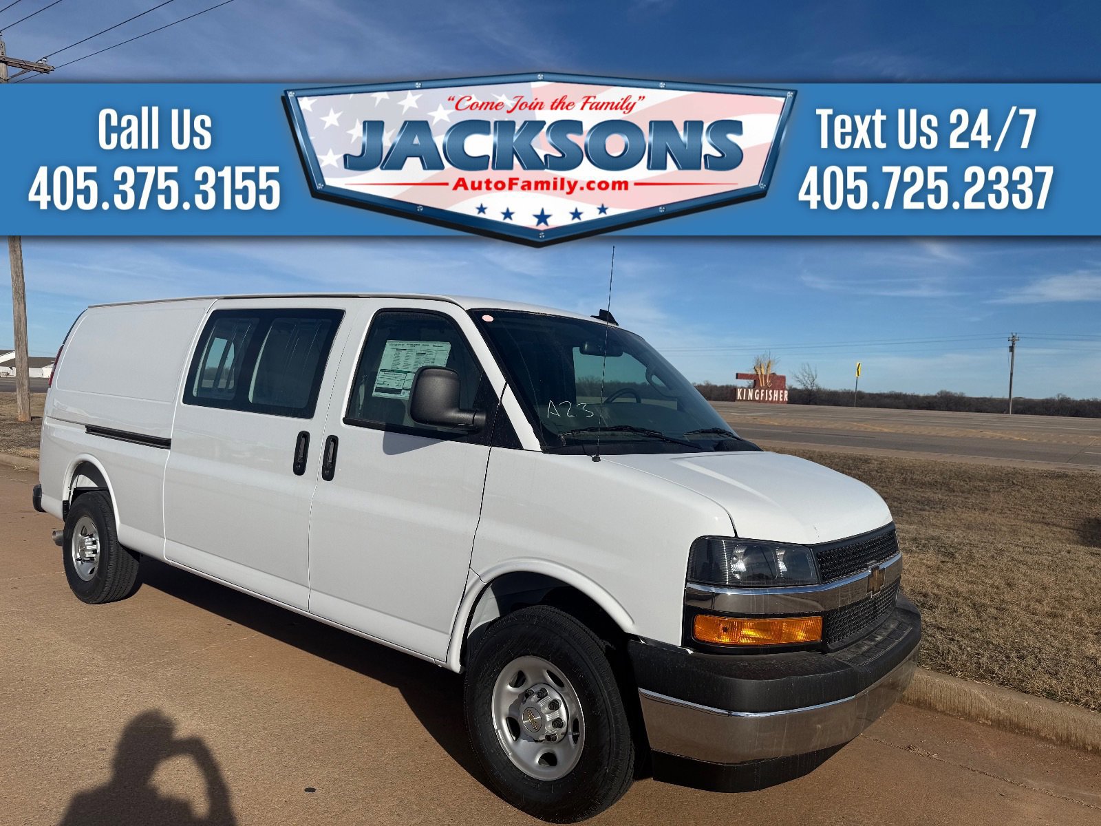 New 2025 Chevrolet Express 3500 Extended w/ Driver Convenience Package