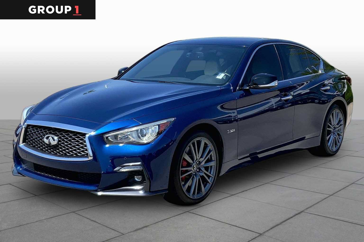 Used 2019 INFINITI Q50 Red Sport 400 w/ Proactive Package