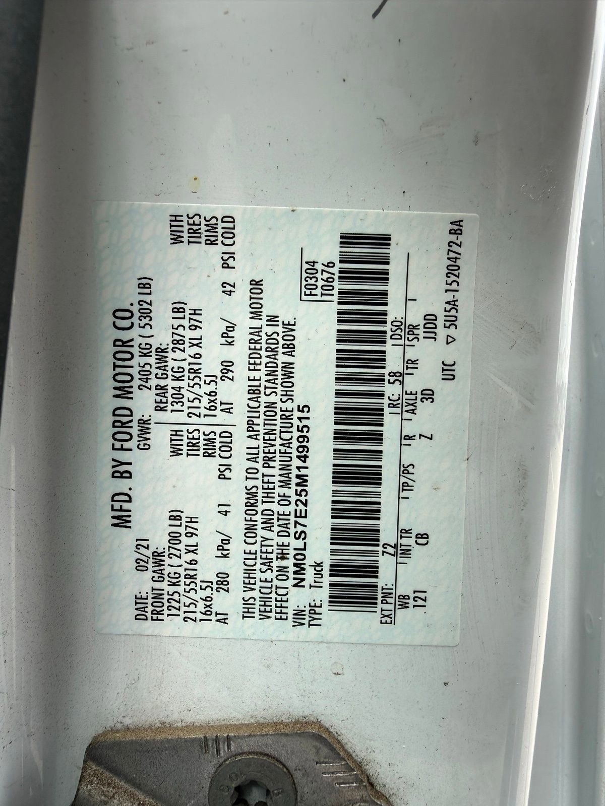 Used 2021 Ford Transit Connect XL FWD image 20
