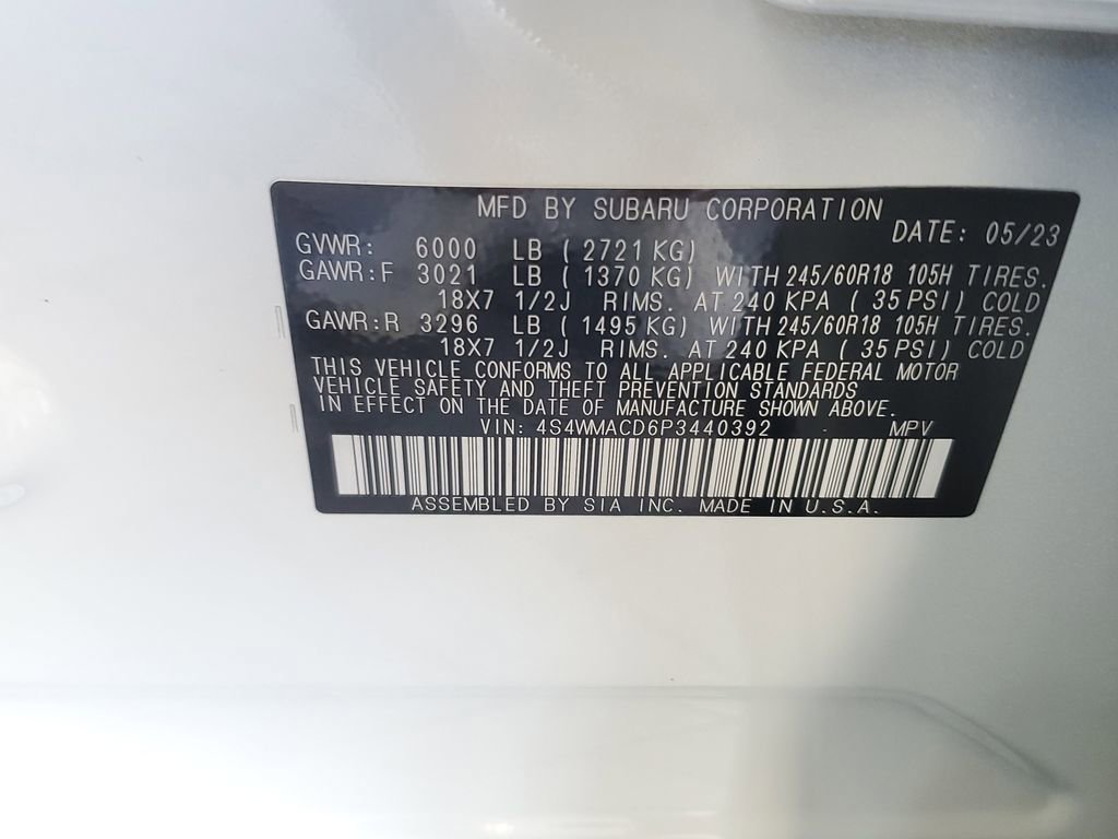 Used 2023 Subaru Ascent Premium w/ Convenience Package AWD/4WD image 30