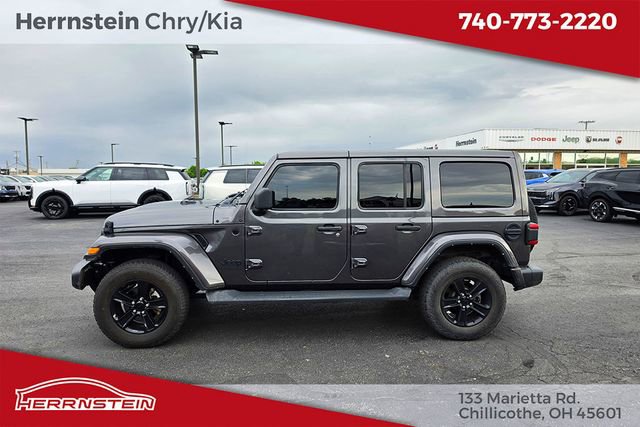 Used 2022 Jeep Wrangler Unlimited Sahara AWD/4WD image 4