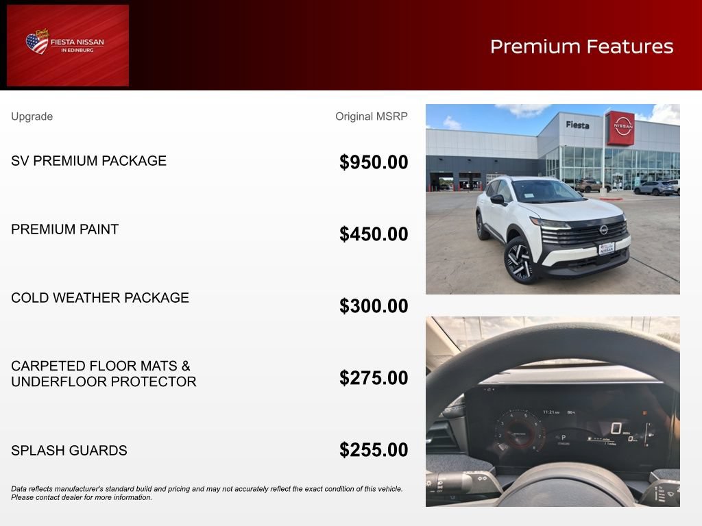New 2026 Nissan Kicks SV w/ SV Premium Package FWD image 3