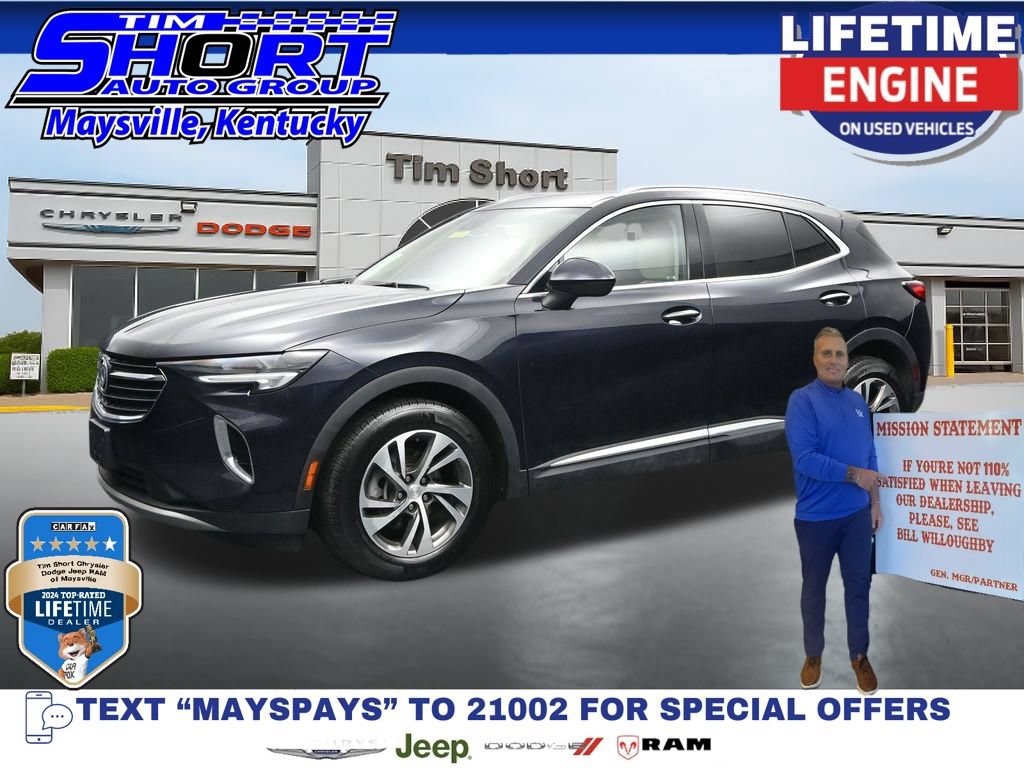 Used 2021 Buick Envision Essence AWD/4WD image 1