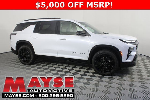 New 2026 Chevrolet Traverse RS w/ LPO, Floor Liner Package