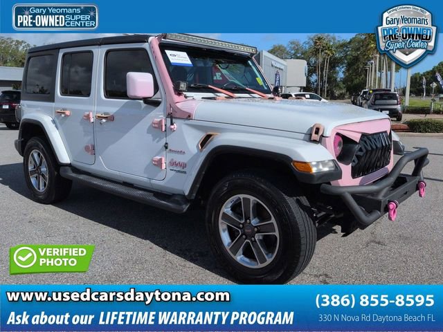 Used 2018 Jeep Wrangler Unlimited Sahara AWD/4WD image 1