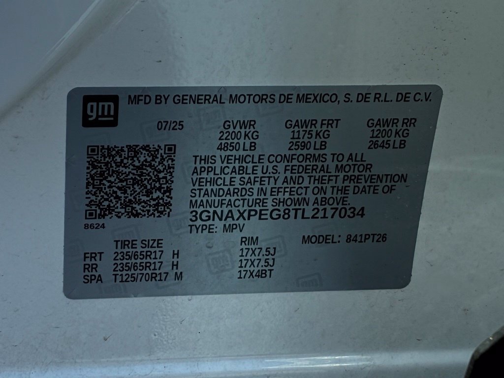 Certified 2026 Chevrolet Equinox LT w/ Convenience Package II AWD/4WD image 36