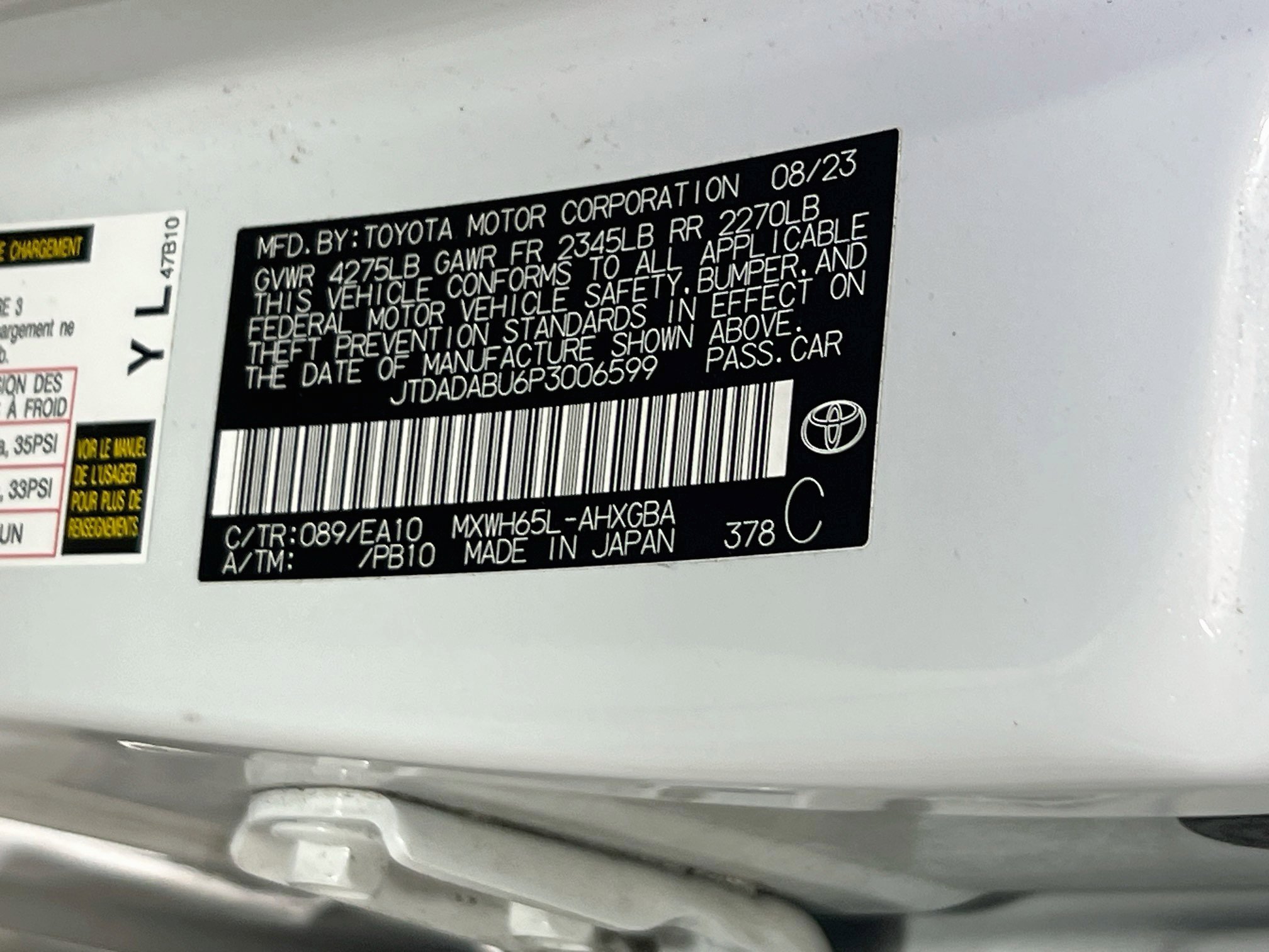 Used 2023 Toyota Prius XLE image 30