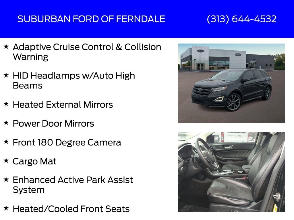 Used 2015 Ford Edge Sport w/ Equipment Group 401A image 25