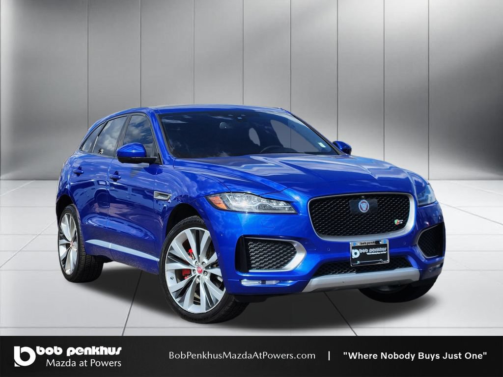 Used 2018 Jaguar F-PACE S AWD/4WD image 1
