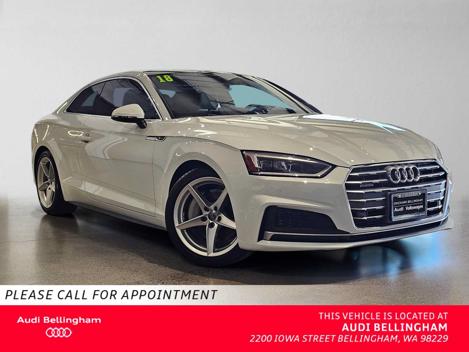 Used 2018 Audi A5 2.0T Premium Plus w/ Premium Plus AWD/4WD image 1
