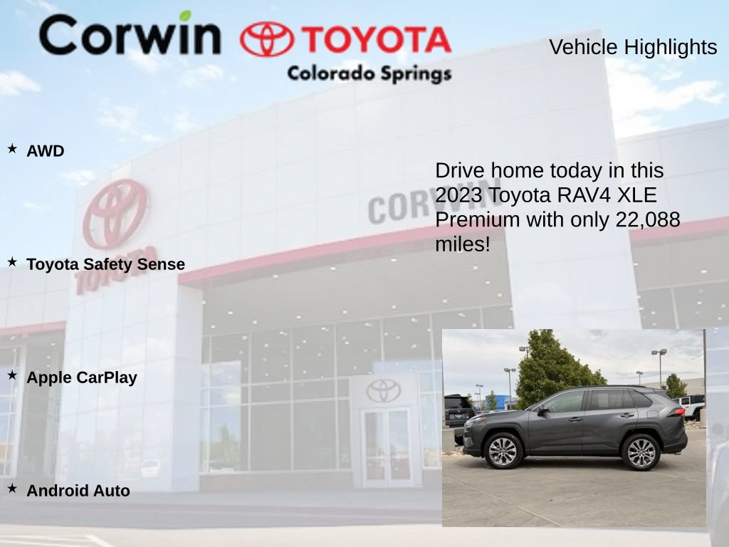 Used 2023 Toyota RAV4 XLE Premium AWD/4WD image 6