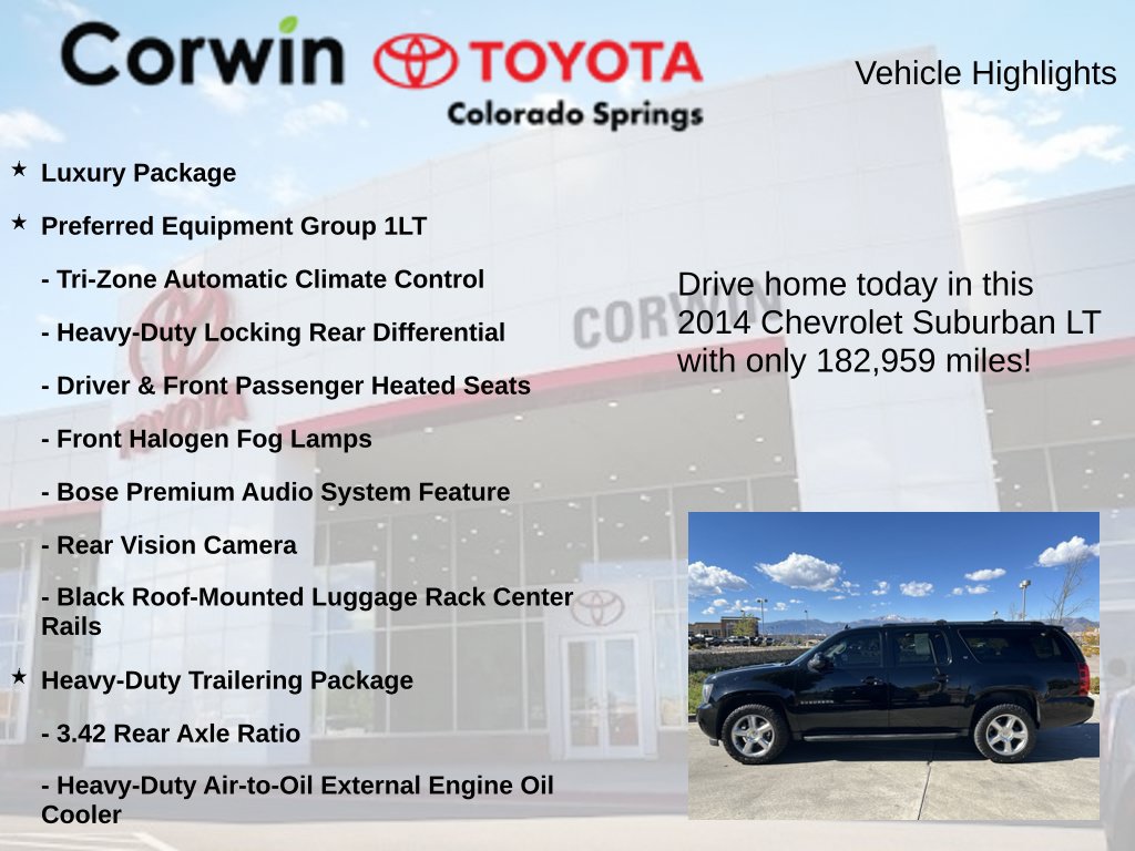Used 2014 Chevrolet Suburban LT AWD/4WD image 7