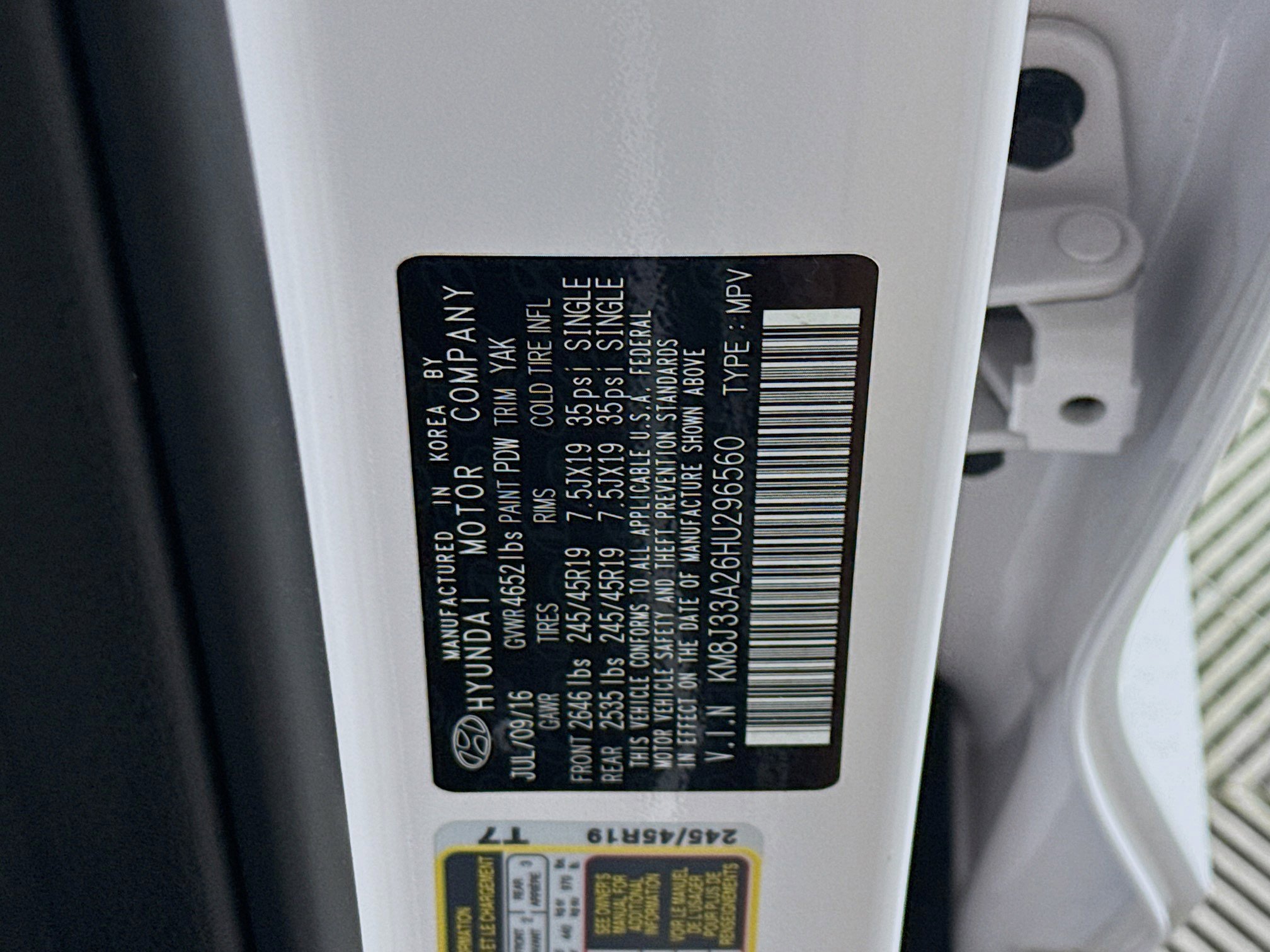 Used 2017 Hyundai Tucson Limited w/ Limited Ultimate Package 03 image 40