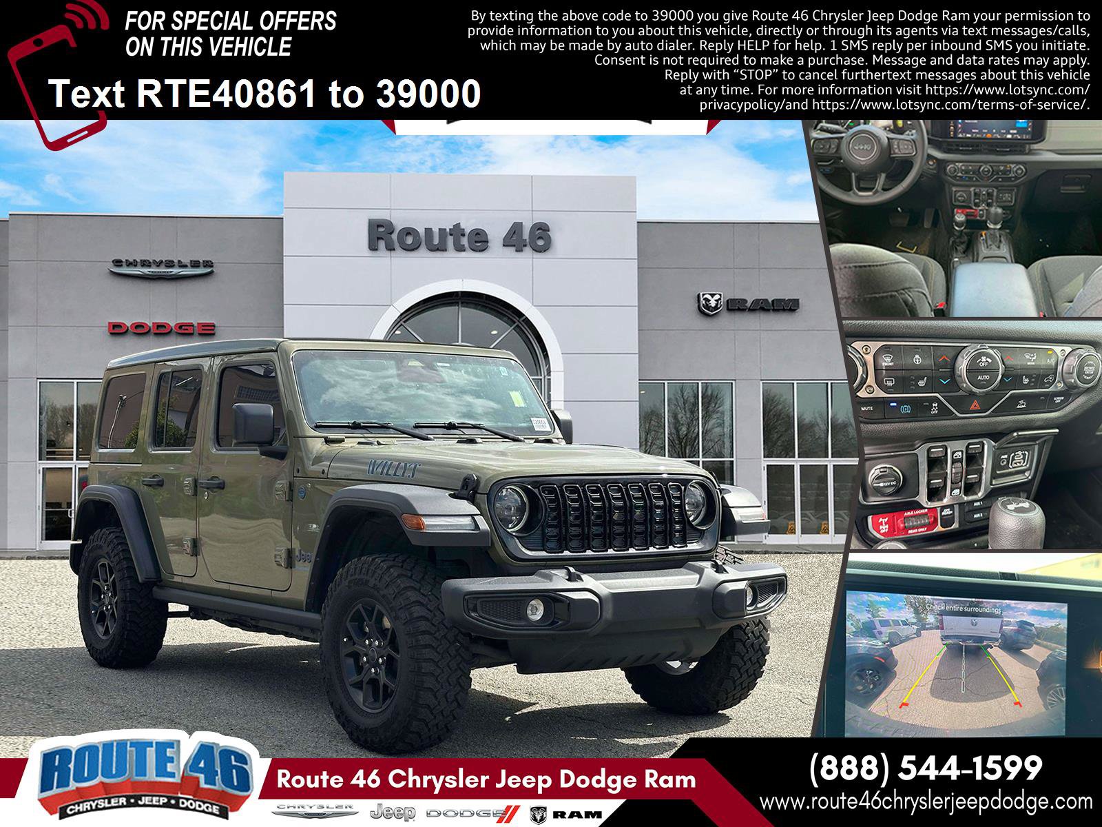 Used 2025 Jeep Wrangler Unlimited Sport S 4xe AWD/4WD image 1