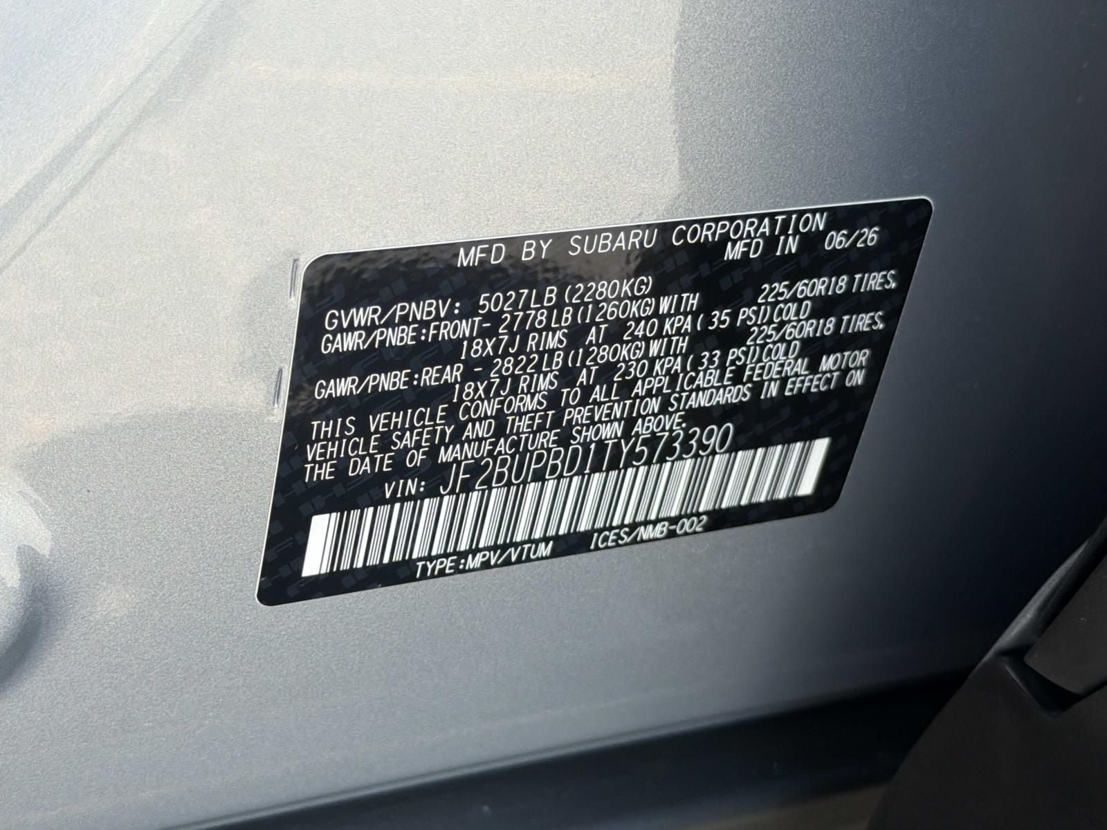 New 2026 Subaru Outback Premium w/ Premium/Limited Package AWD/4WD image 26