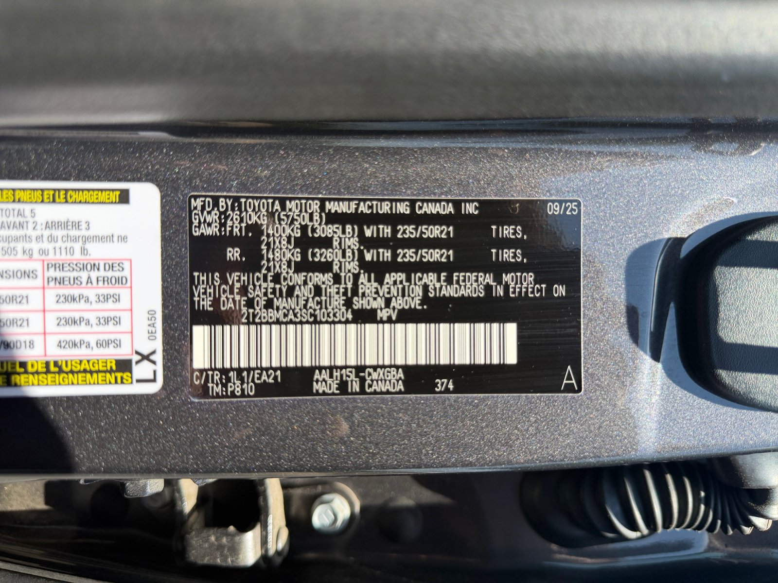 Certified 2025 Lexus RX 350h w/ Convenience Package AWD/4WD image 25