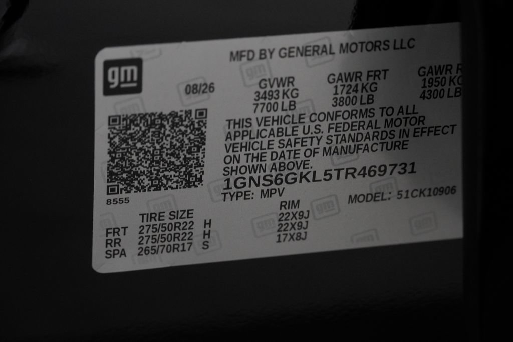 New 2026 Chevrolet Suburban High Country w/ Sun And Tow Package AWD/4WD image 49