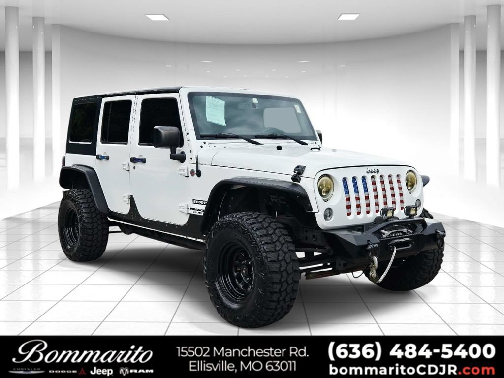 Used 2015 Jeep Wrangler Unlimited Sport w/ Quick Order Package 24S