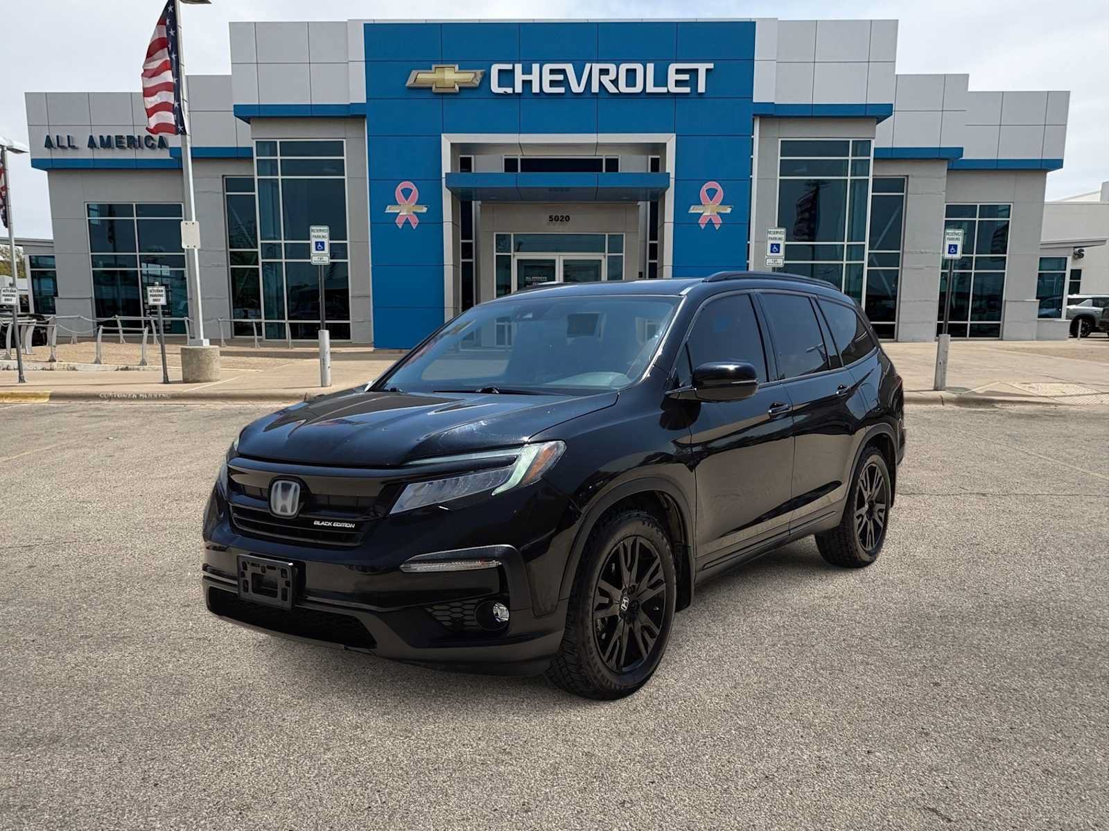 Used 2021 Honda Pilot Black Edition image 1