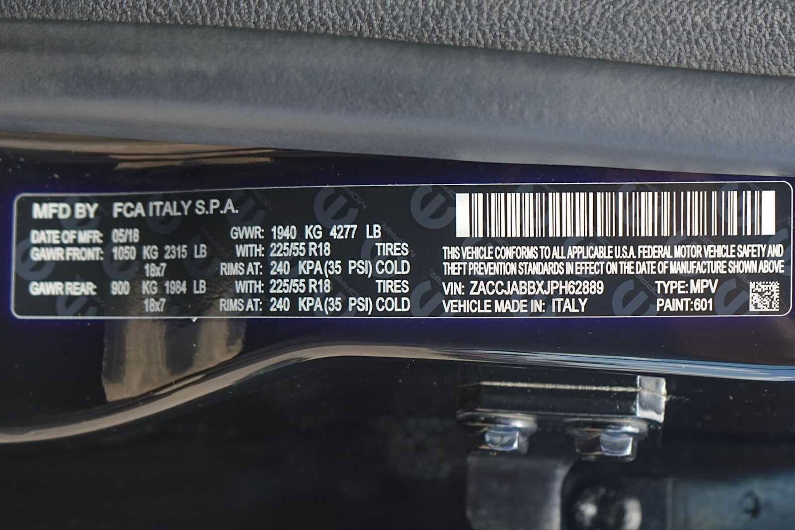 Used 2018 Jeep Renegade Altitude FWD image 30