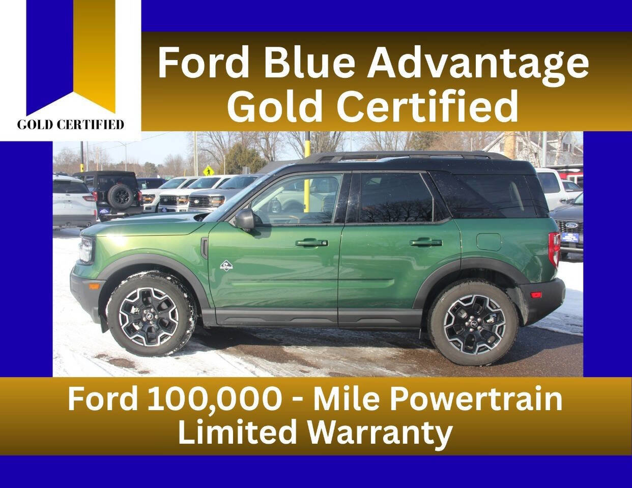 Certified 2025 Ford Bronco Sport Outer Banks w/ Outer Banks Tech Package+ image 1