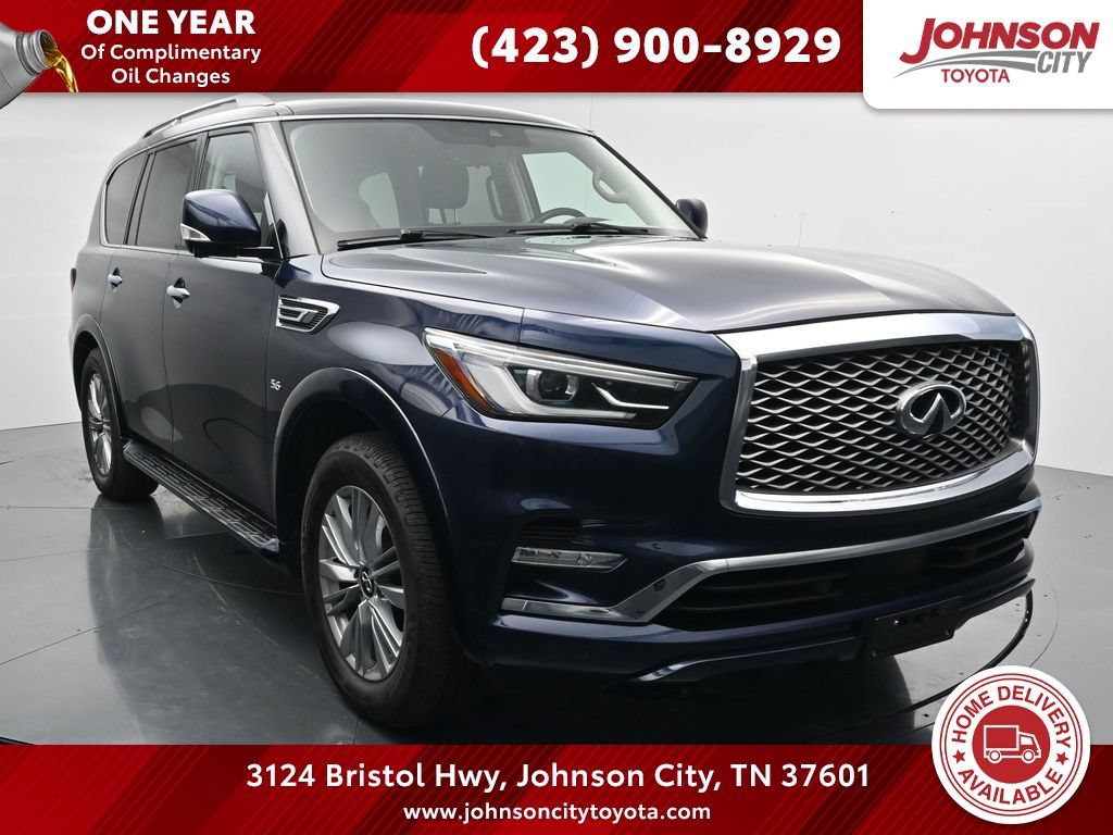 Used 2020 INFINITI QX80 Luxe w/ Proassist Package AWD/4WD video 1