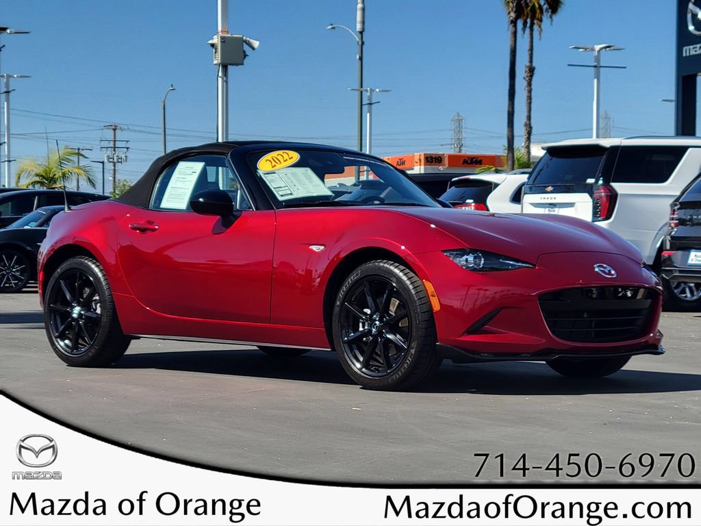 Certified 2022 MAZDA MX-5 Miata Club