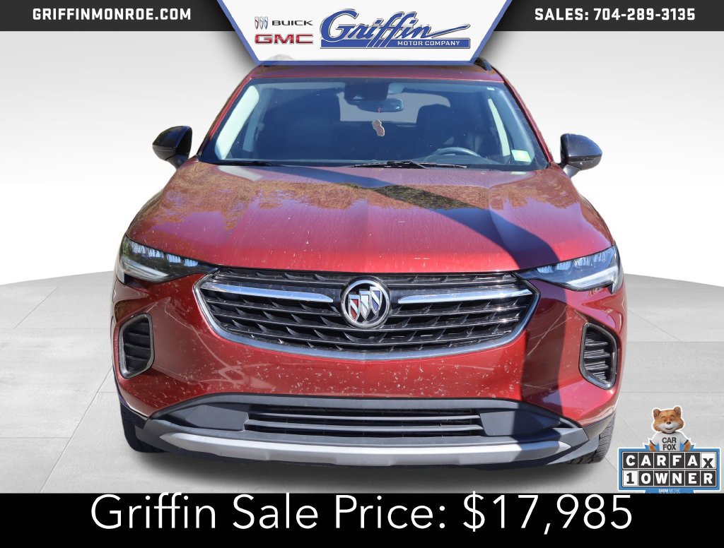 Used 2021 Buick Envision Essence w/ Sport Touring Package FWD image 9