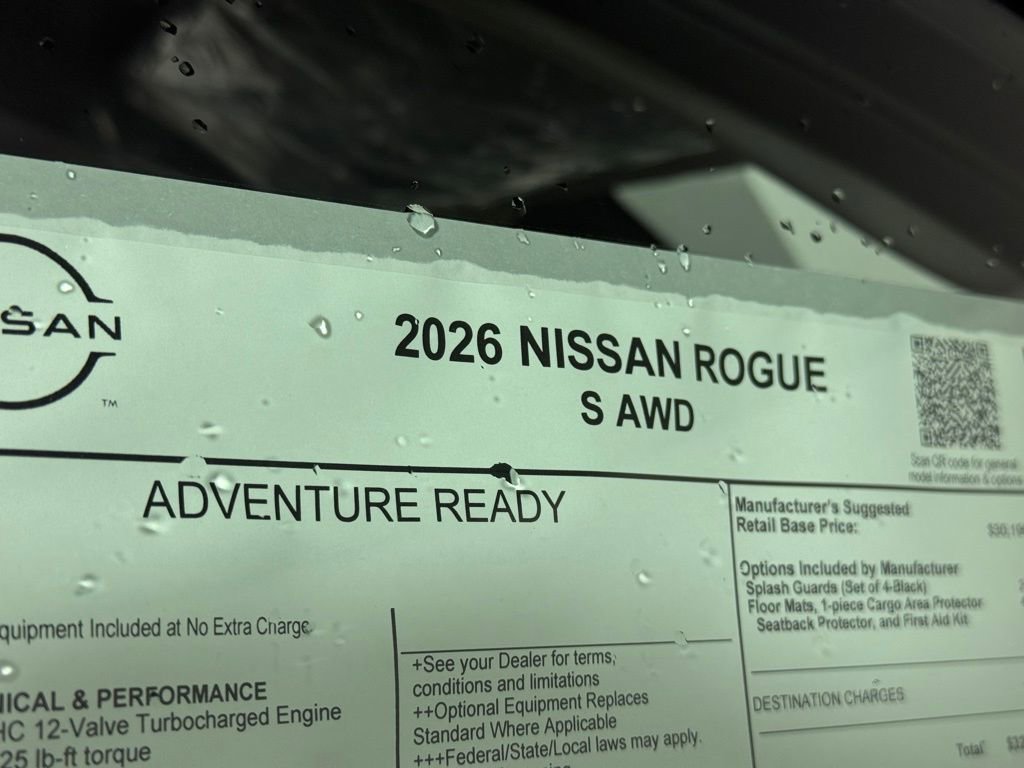New 2026 Nissan Rogue S image 24