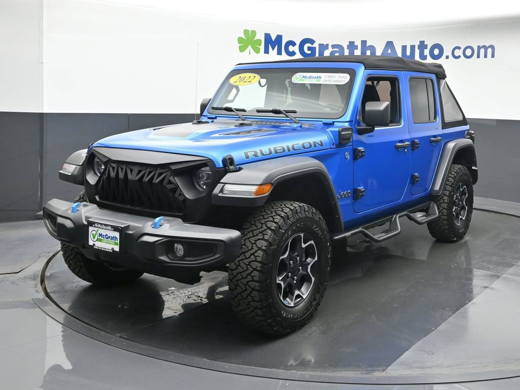 Used 2022 Jeep Wrangler Unlimited Rubicon 4xe w/ Cold Weather Group image 18