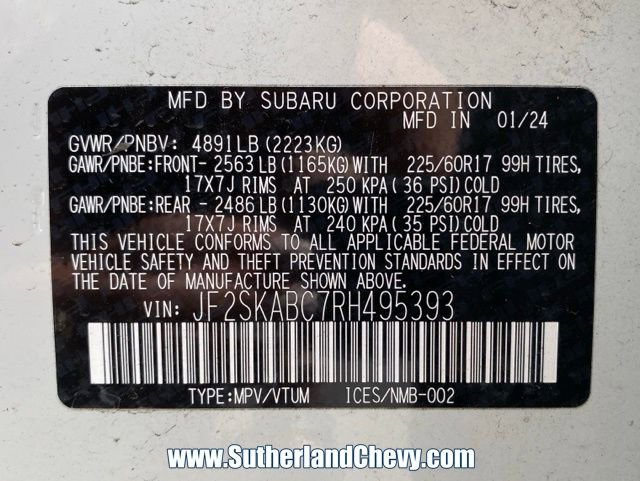 Used 2024 Subaru Forester AWD/4WD image 36