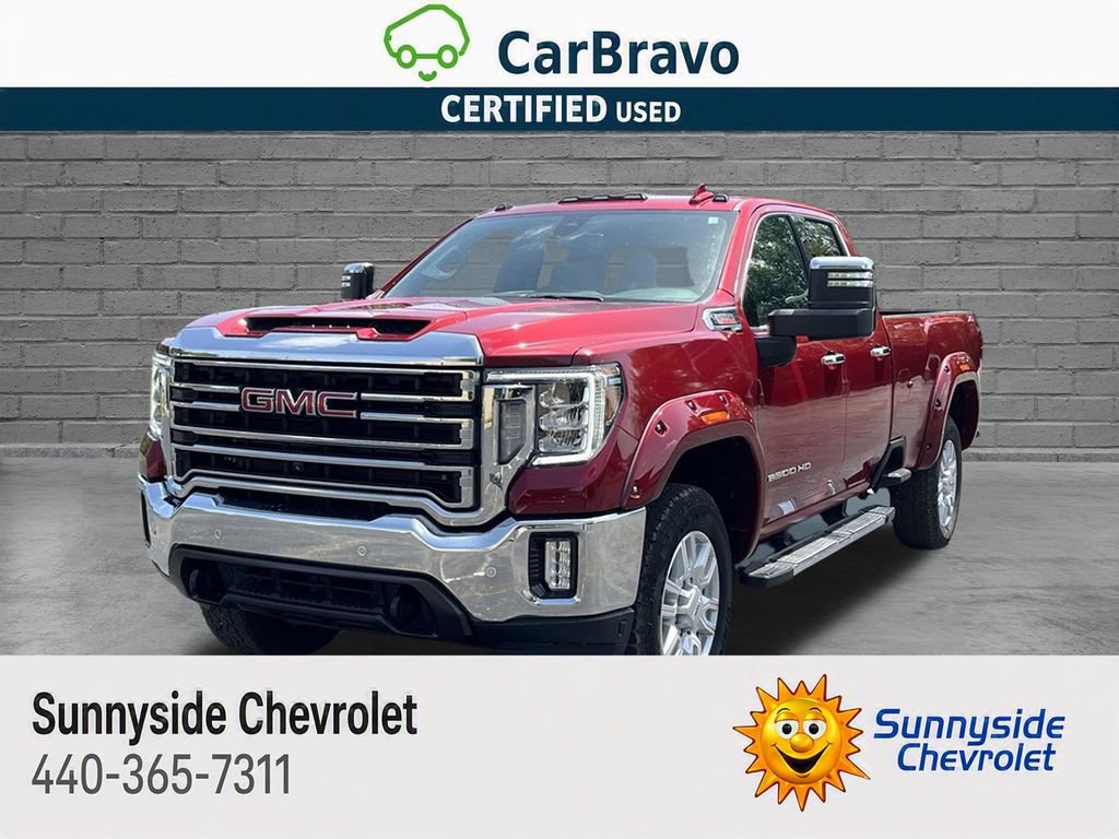 Certified 2022 GMC Sierra 2500 SLT w/ SLT Preferred Package AWD/4WD image 1