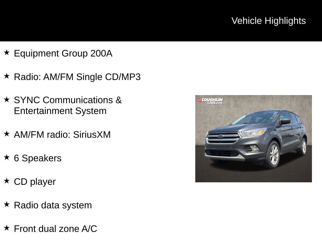 Used 2017 Ford Escape SE FWD image 2