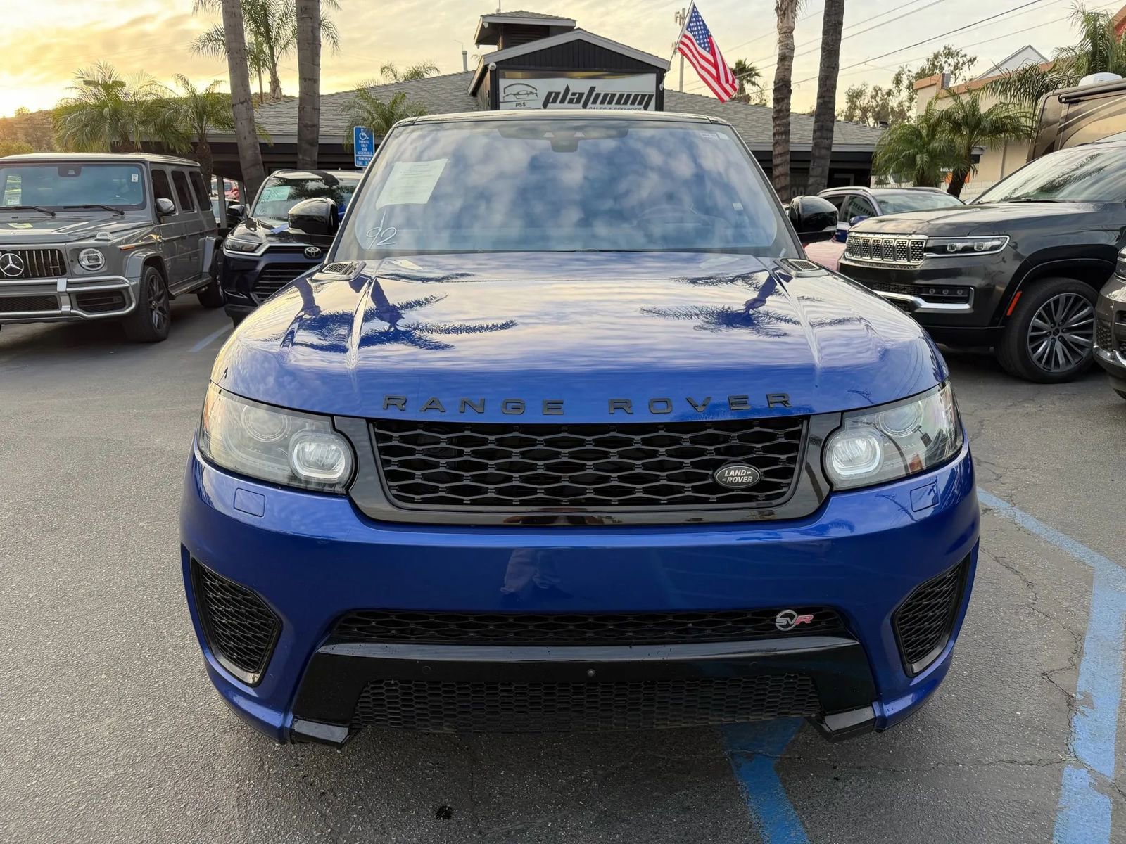 Used 2017 Land Rover Range Rover Sport SVR AWD/4WD image 2