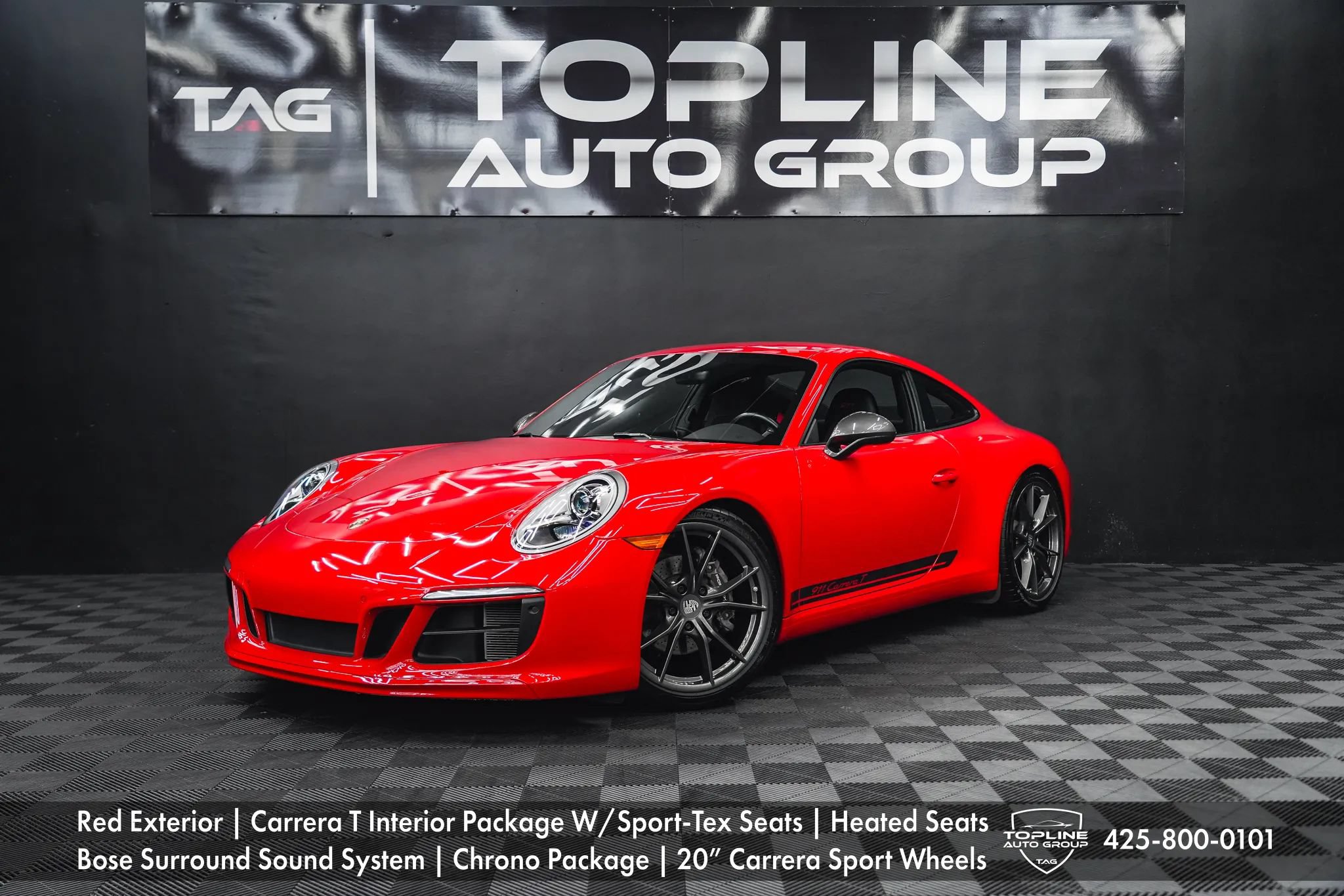 Used 2018 Porsche 911 Carrera T RWD image 1