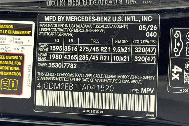 New 2026 Mercedes-Benz EQS 400 4MATIC SUV image 29