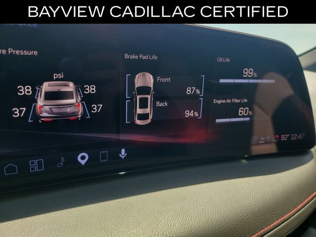 Certified 2025 Cadillac CT5 V w/ Technology Package RWD image 34