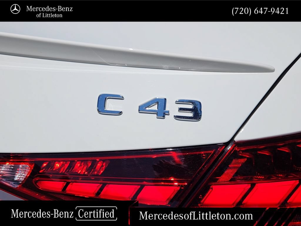 Certified 2023 Mercedes-Benz C 43 AMG 4MATIC Sedan image 11