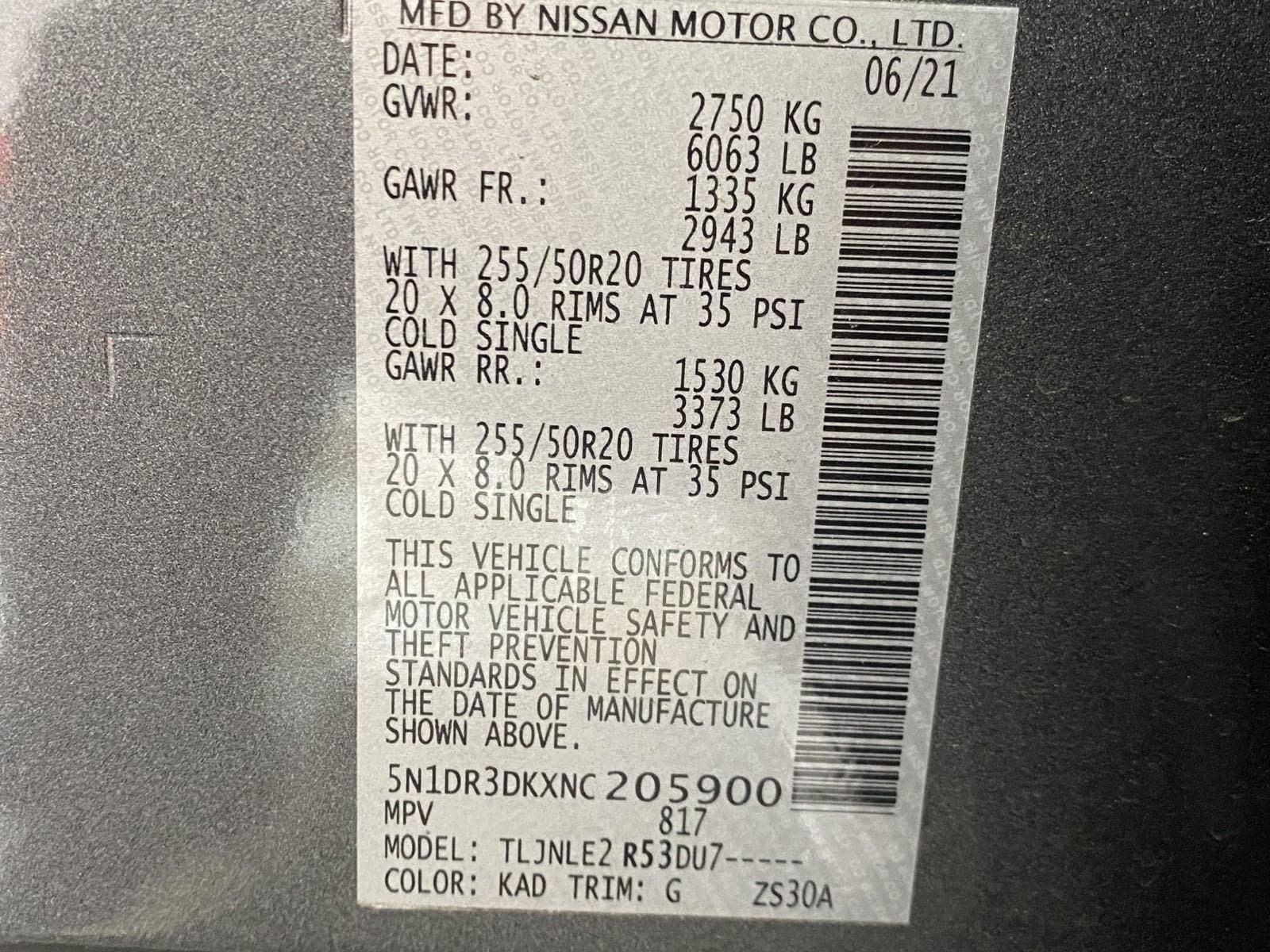 Used 2022 Nissan Pathfinder Platinum w/ Cargo Package AWD/4WD image 33
