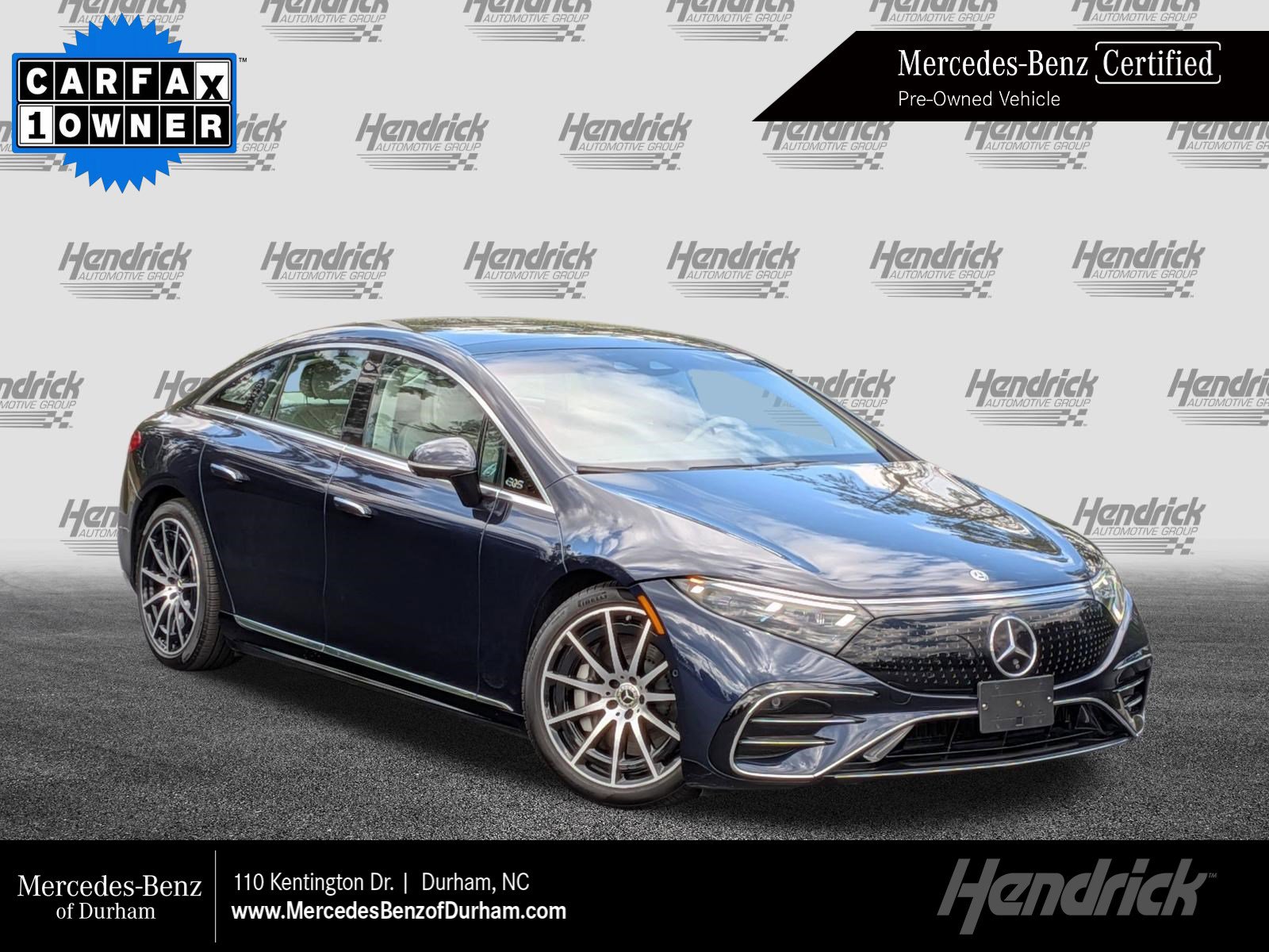 Certified 2022 Mercedes-Benz EQS 580 4MATIC Sedan