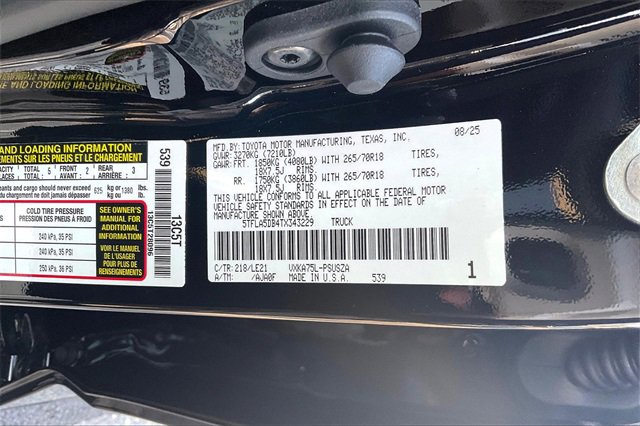 New 2026 Toyota Tundra SR5 image 13